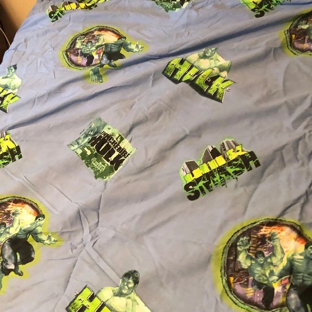 Marvel Hulk Twin sheets Set - Blue & Green